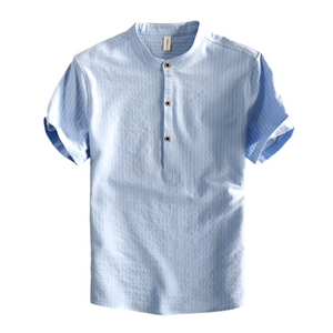 Lorenzo – Casual Heren Katoenen Streepjesoverhemd