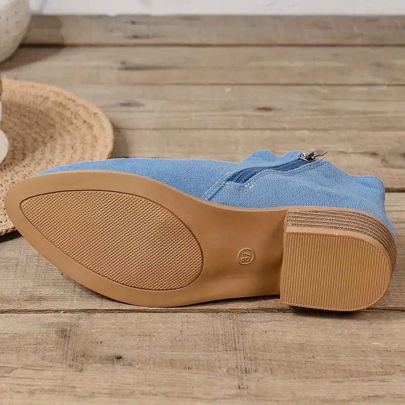 Maaike – Vintage-geïnspireerde dames enkellaarsjes