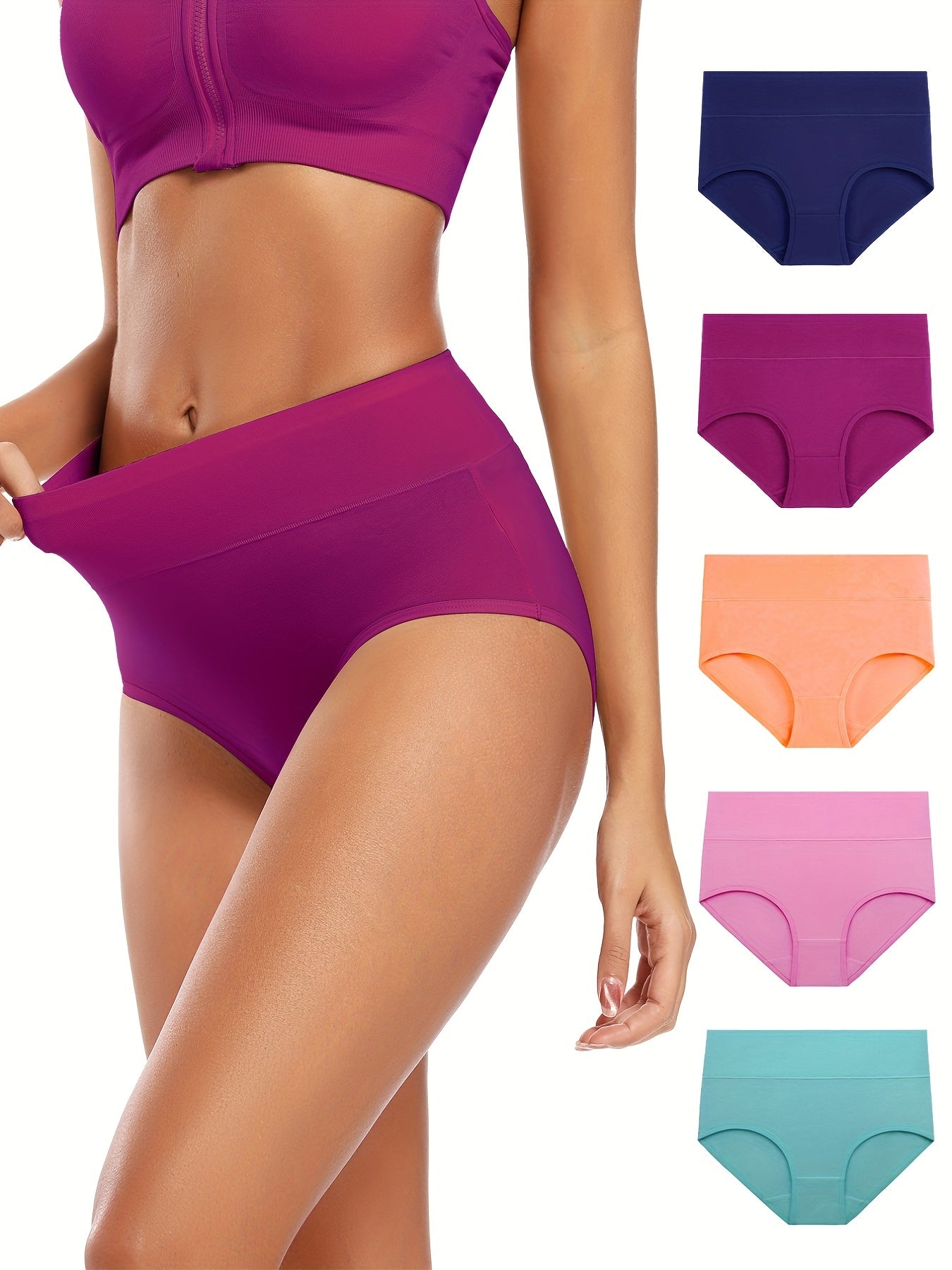 Sofia – Ademend Dames Corrigerende Slips 5-Pack