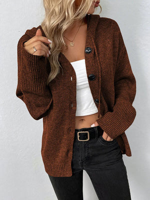 PaoloRinaldi Hooded Cardigan voor Vrouwen