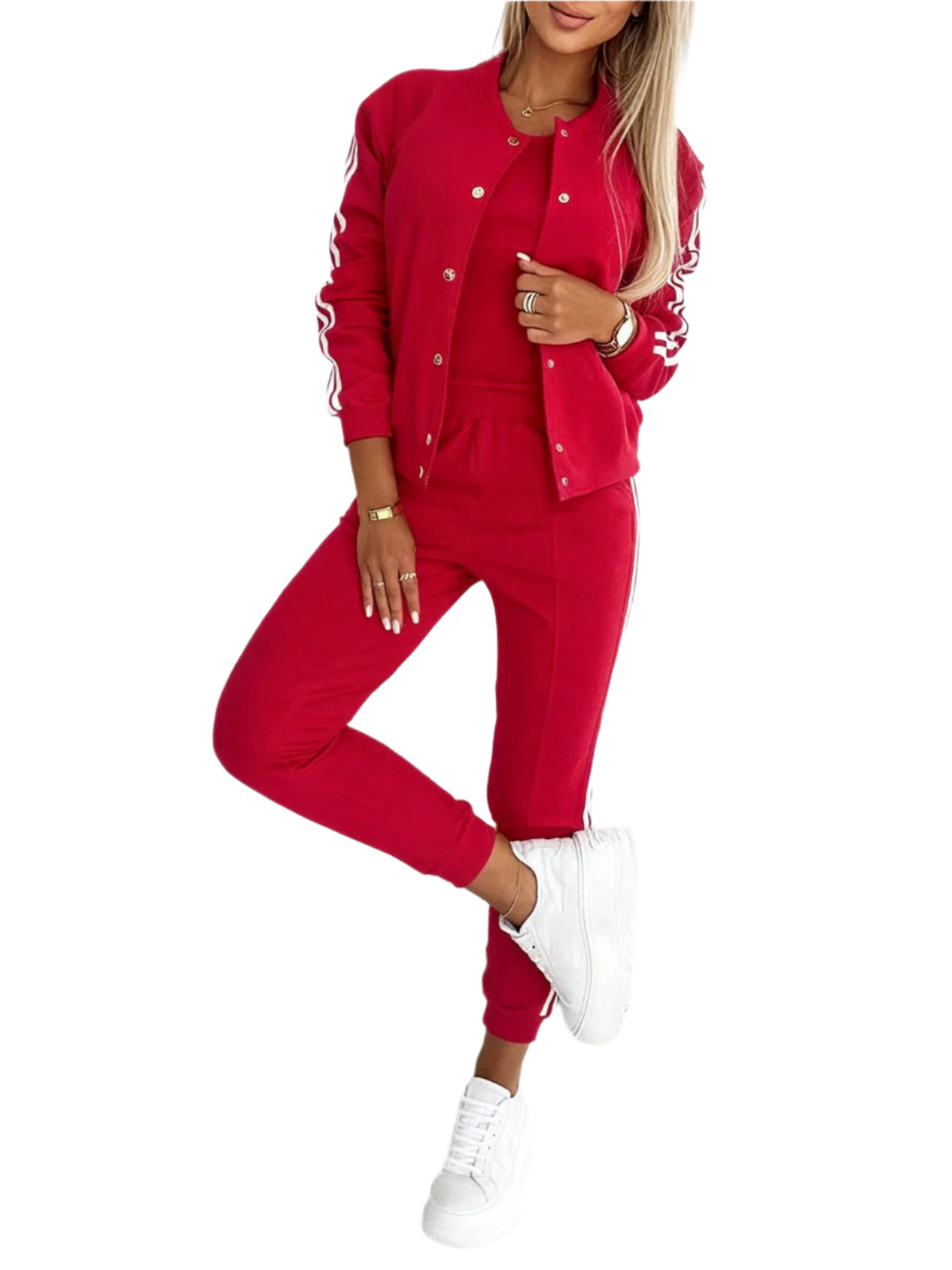 Camille – Dames 3-delige Lounge Set met Jasje