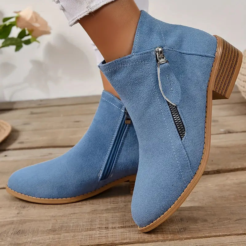 Maaike – Vintage-geïnspireerde dames enkellaarsjes