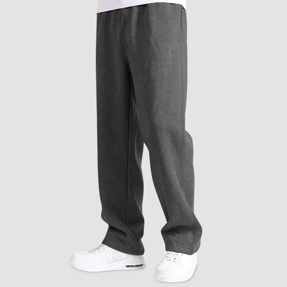 Lorenzo – Heren Sweatpants met Fleece Voering en Rechte Pijp