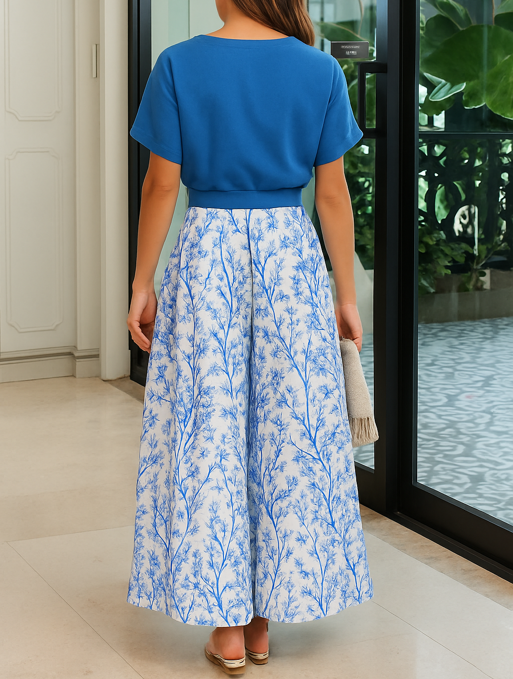 Alyana – Vrouwenset met Bloemendetail in Twee Delen