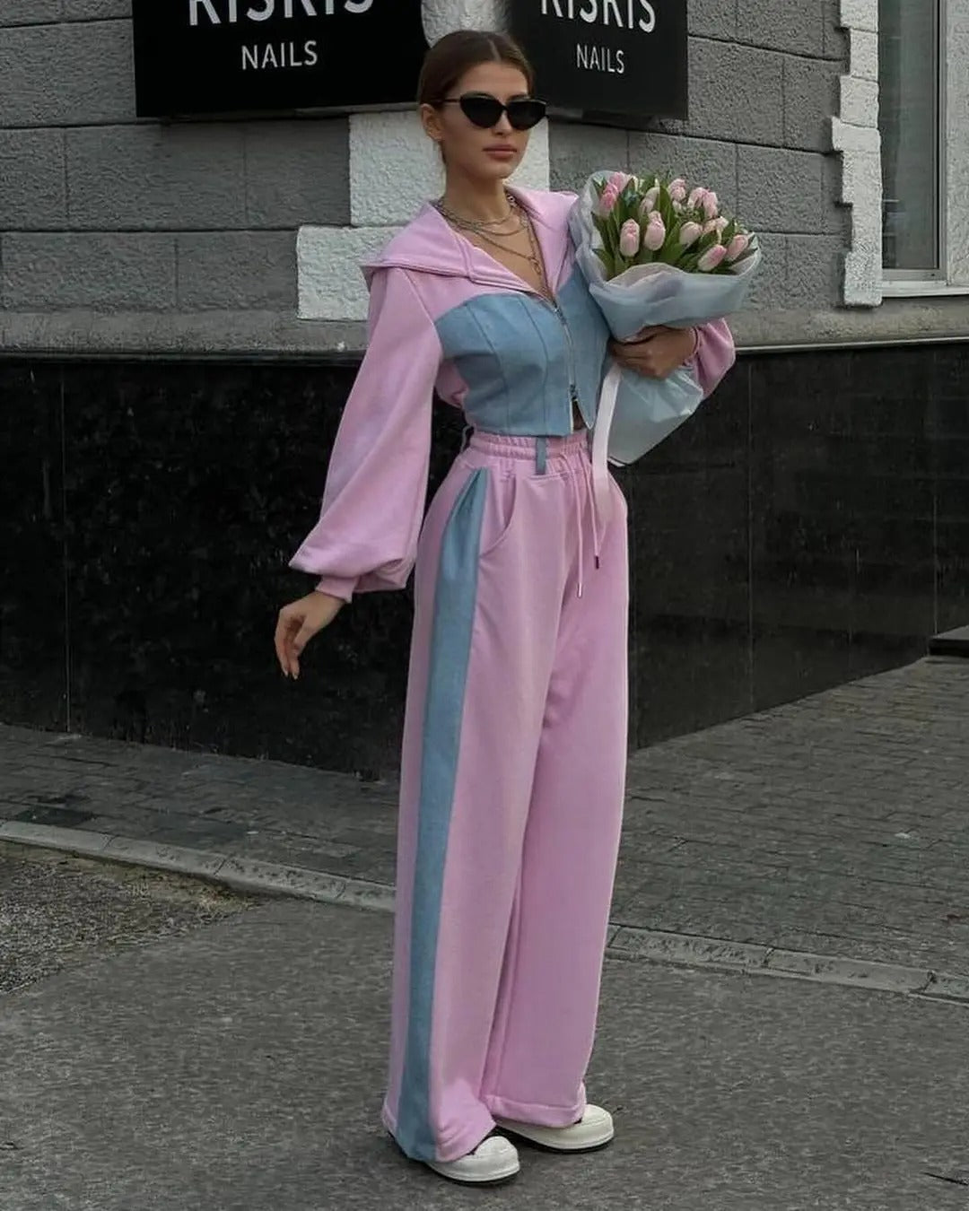 MatteoRossi Denim Droomset Voor Vrouwen