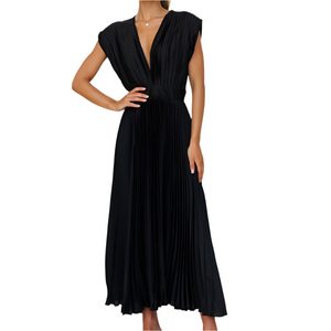 Alessia – Elegante Midi Jurk Voor Bruiloften en Feestelijke Gelegenheden