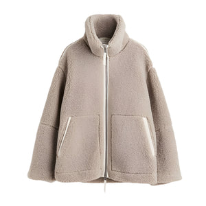 Clara – Warme Teddy Fleece Damesjas