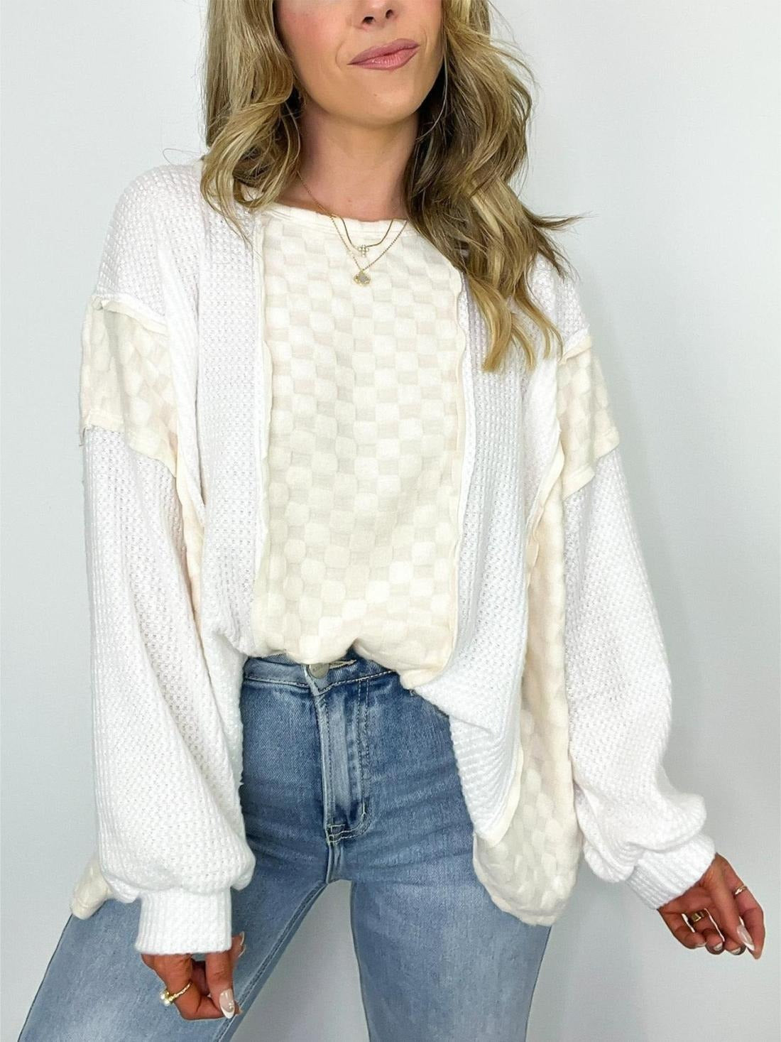 ElenaBarone Pullover Top Lange Mouw