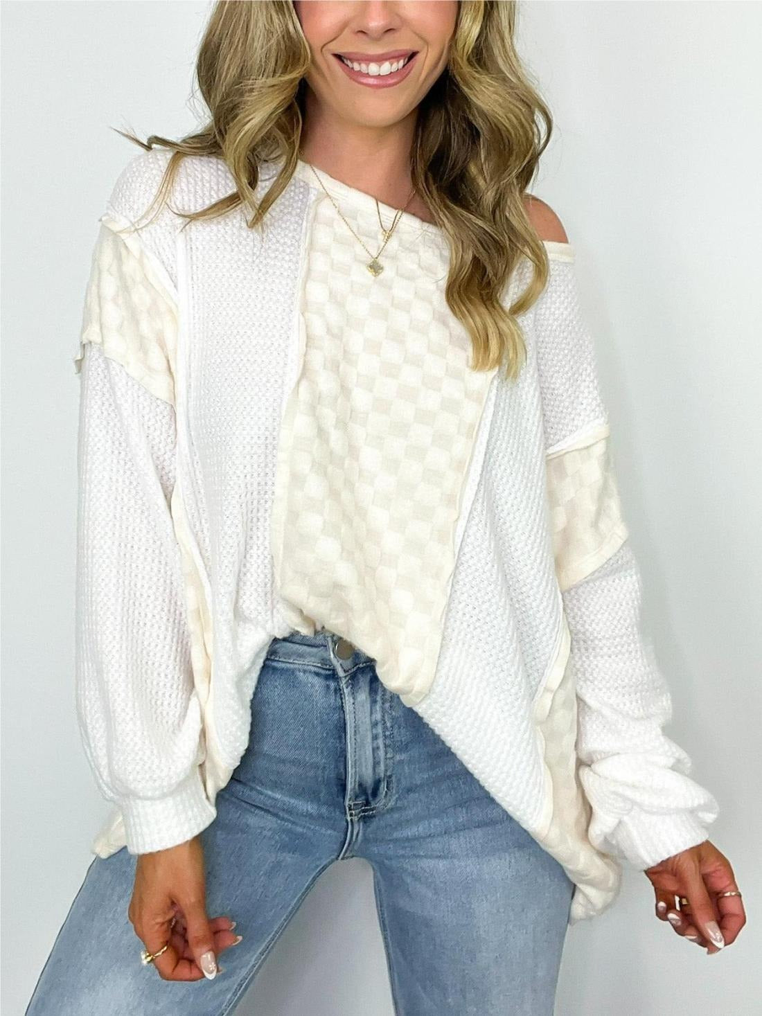 ElenaBarone Pullover Top Lange Mouw