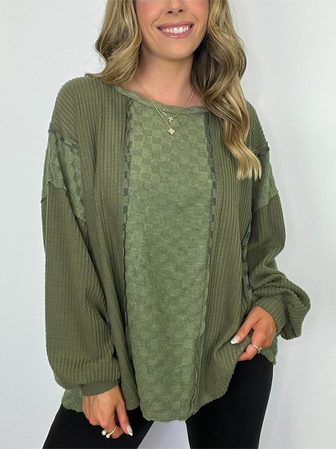 ElenaBarone Pullover Top Lange Mouw
