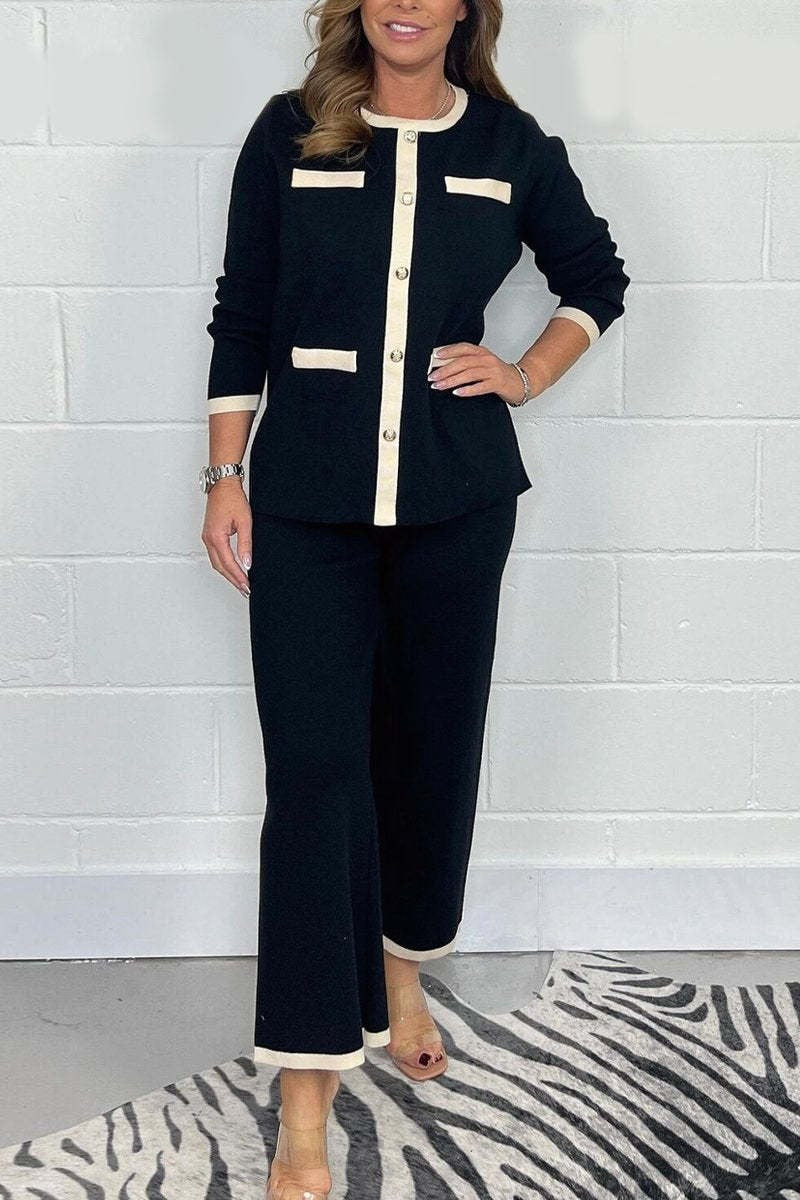 VittorioFerrara Gebreid kostuum