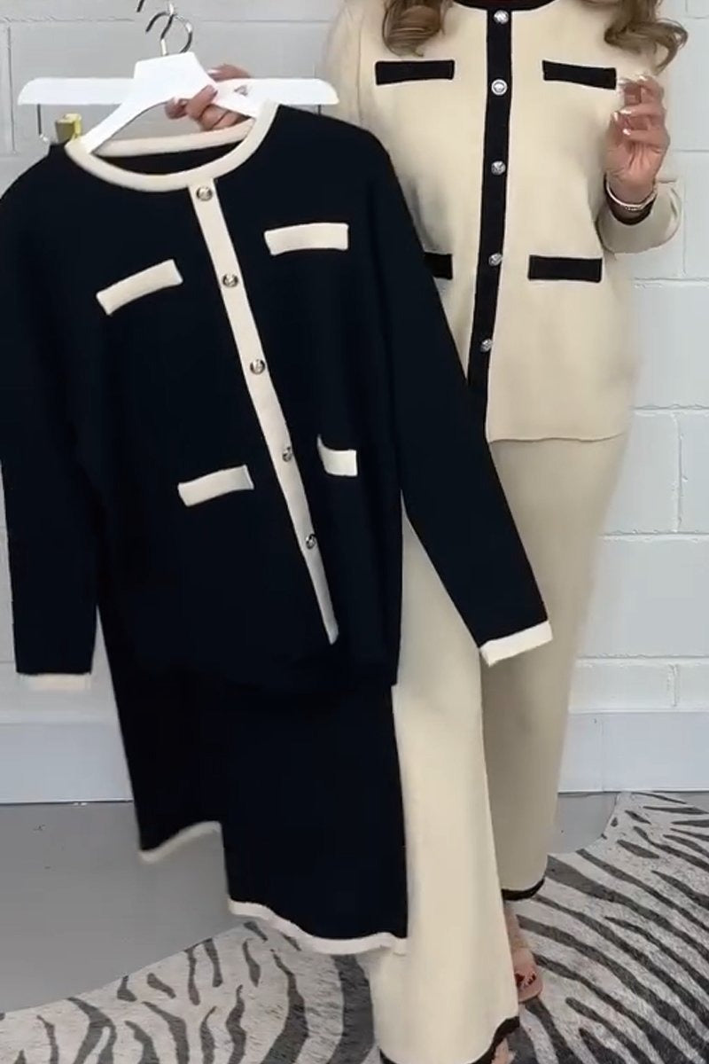 VittorioFerrara Gebreid kostuum