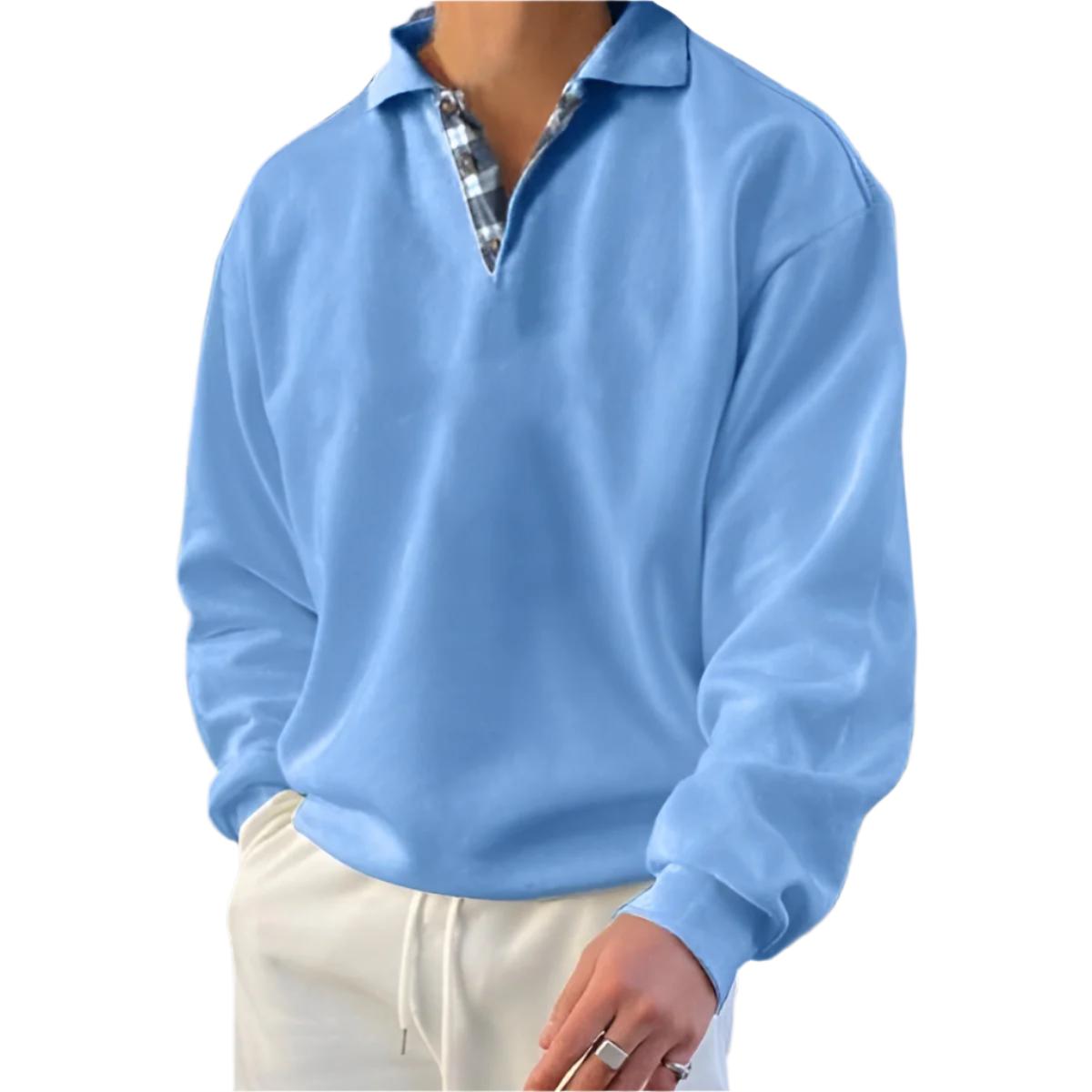 Matteo – Heren Casual Overhemd met Ocean Breeze Look