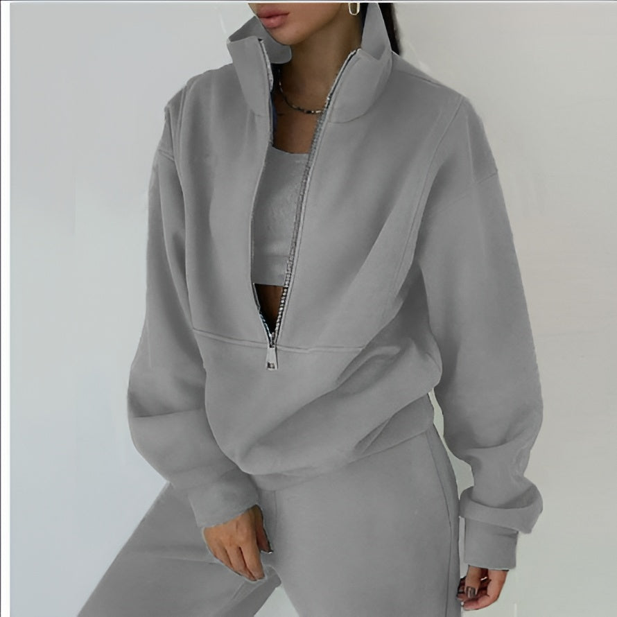 Giulia – Relaxed Fit Dames Lounge Set met Trui & Broek