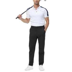 CarloEsposito Heren Stretch Lichtgewicht Golfbroek