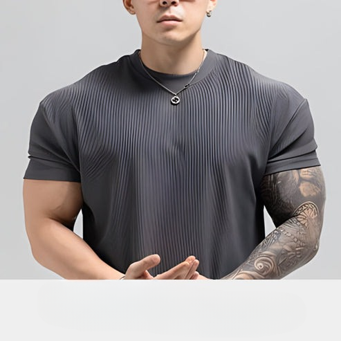 MarcoRicci Hoge Elastische Korte Mouwen