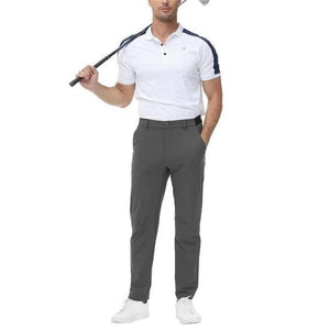 CarloEsposito Heren Stretch Lichtgewicht Golfbroek