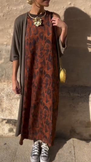 FabioSerafini Gedrukt Satijnen Casual Pak