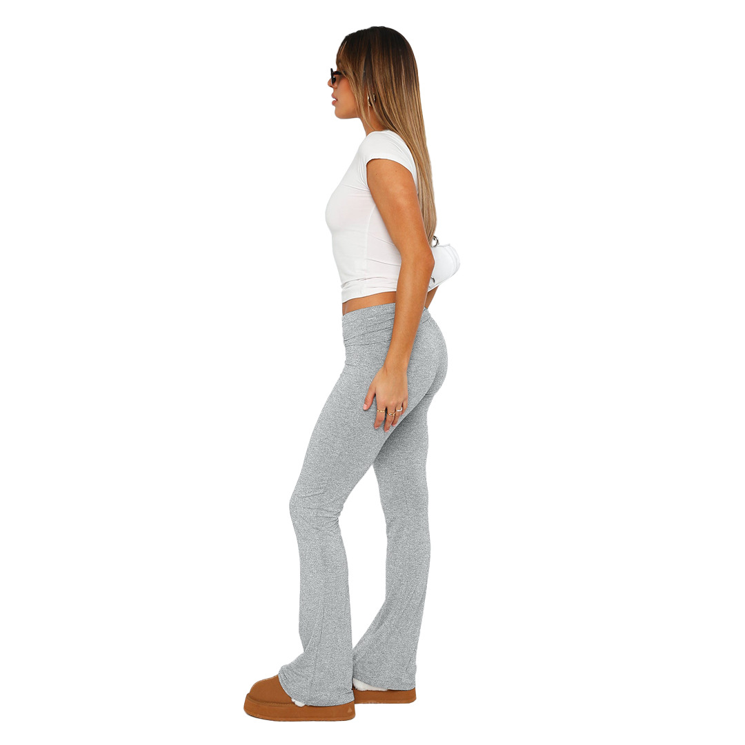 ChiaraCastelli Fit Low Rise Bell Bottom Broek Voor Vrouwen
