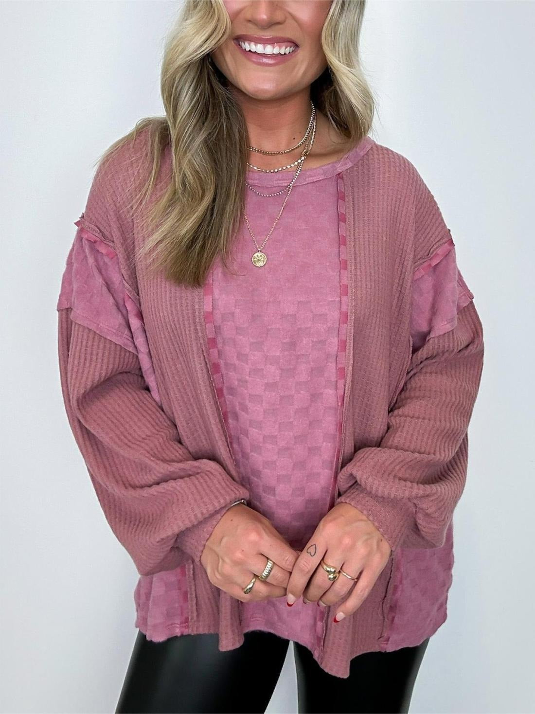 ElenaBarone Pullover Top Lange Mouw