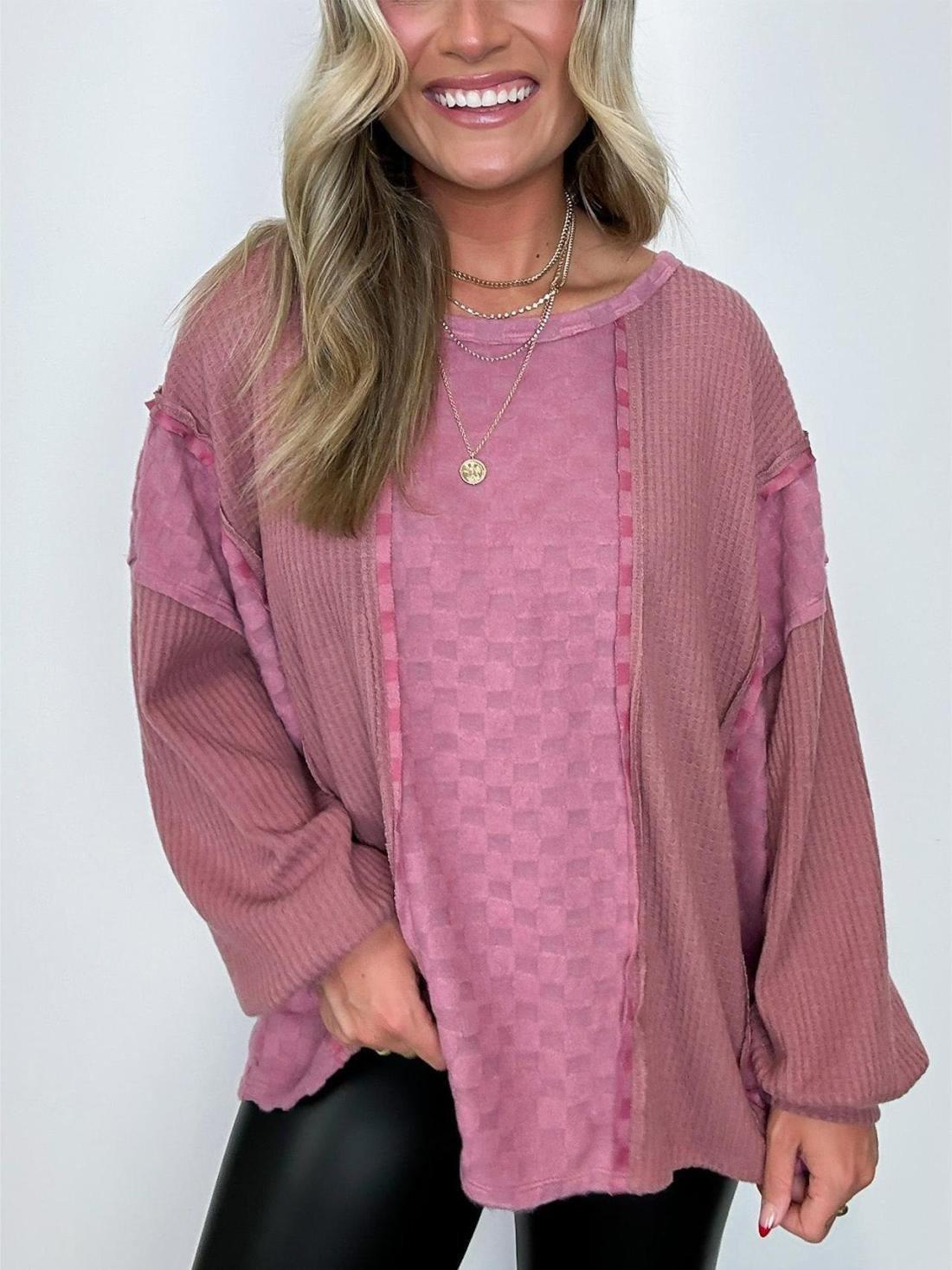 ElenaBarone Pullover Top Lange Mouw