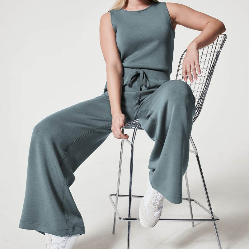 Elena – Dames Jumpsuit met Wijde Pijpen