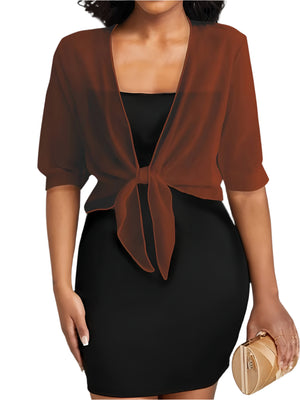 Sofia – Open Voorzijde Dames Blouse voor de Lente