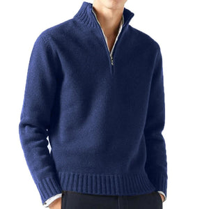 Lorenzo – Italiaanse Heren Half-Zip Trui