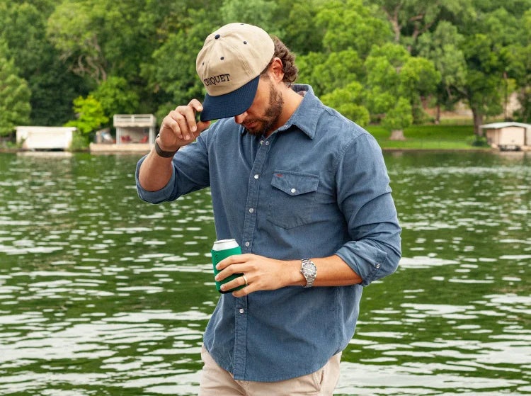 MatteoFerrari Corduroy Knoop Overhemd