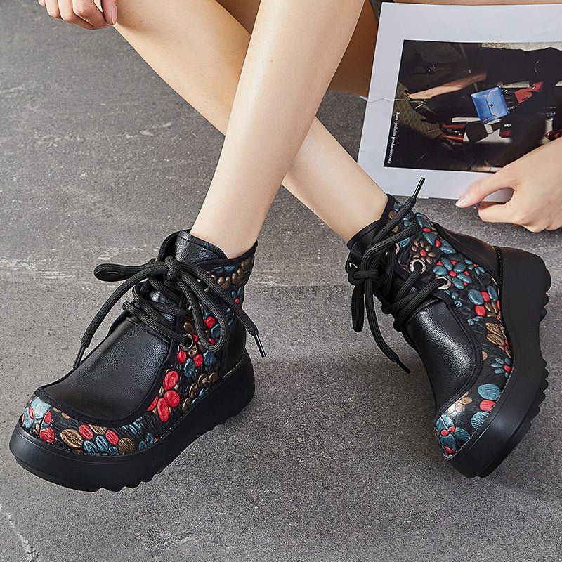 Fiorella | Echte Leren Vrouwen Boots