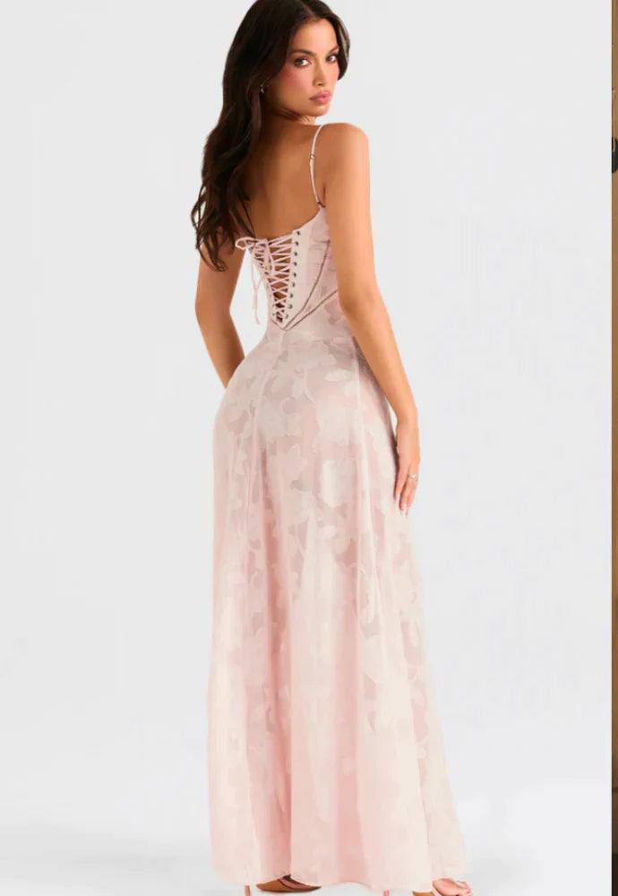BellaLace™ Kanten Maxi Dress