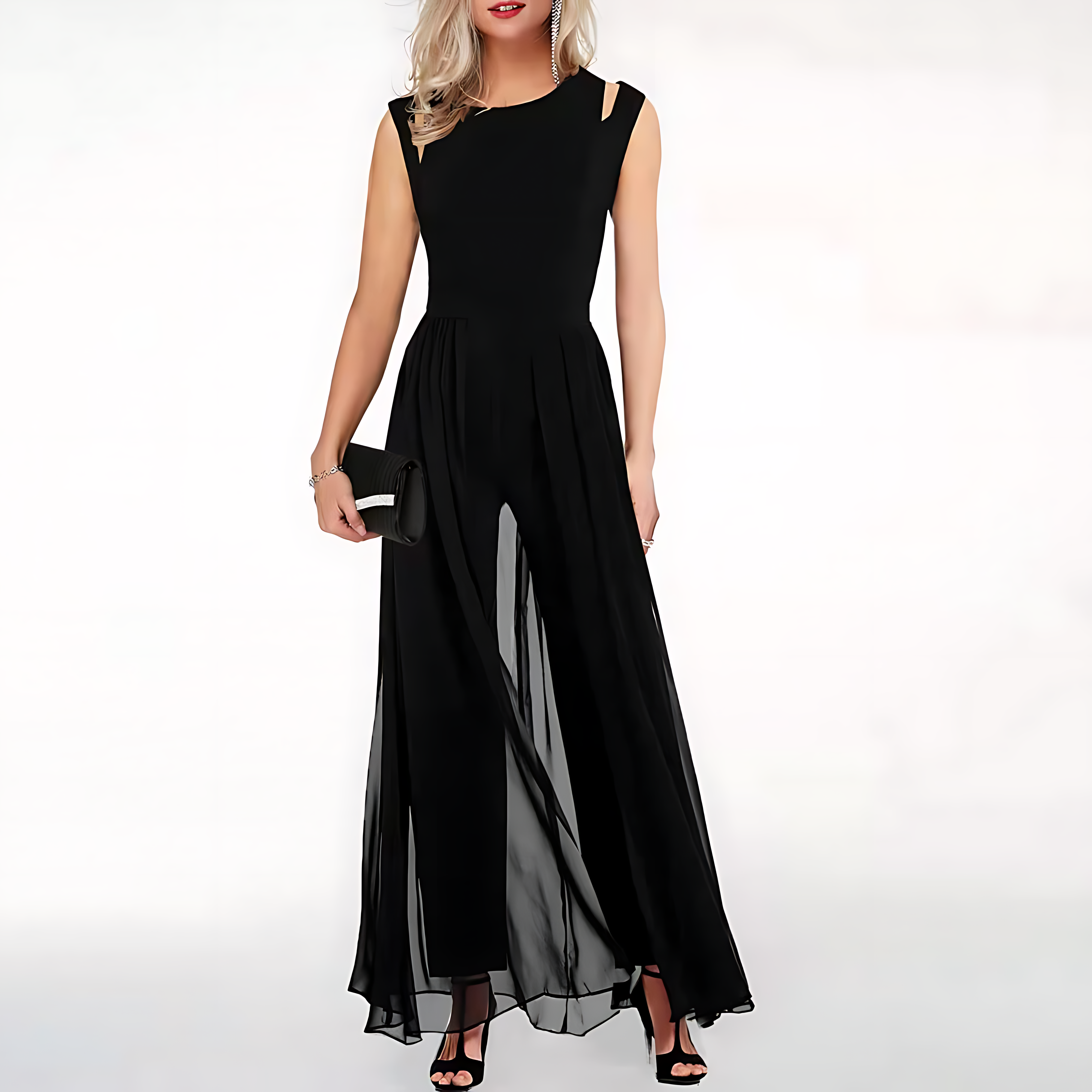 Bellisima – Elegante Vloeiende Jumpsuit voor Vrouwen