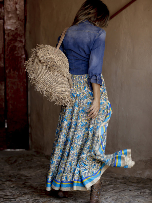 LucaRoma™ Bohemian Asymmetrische Rok