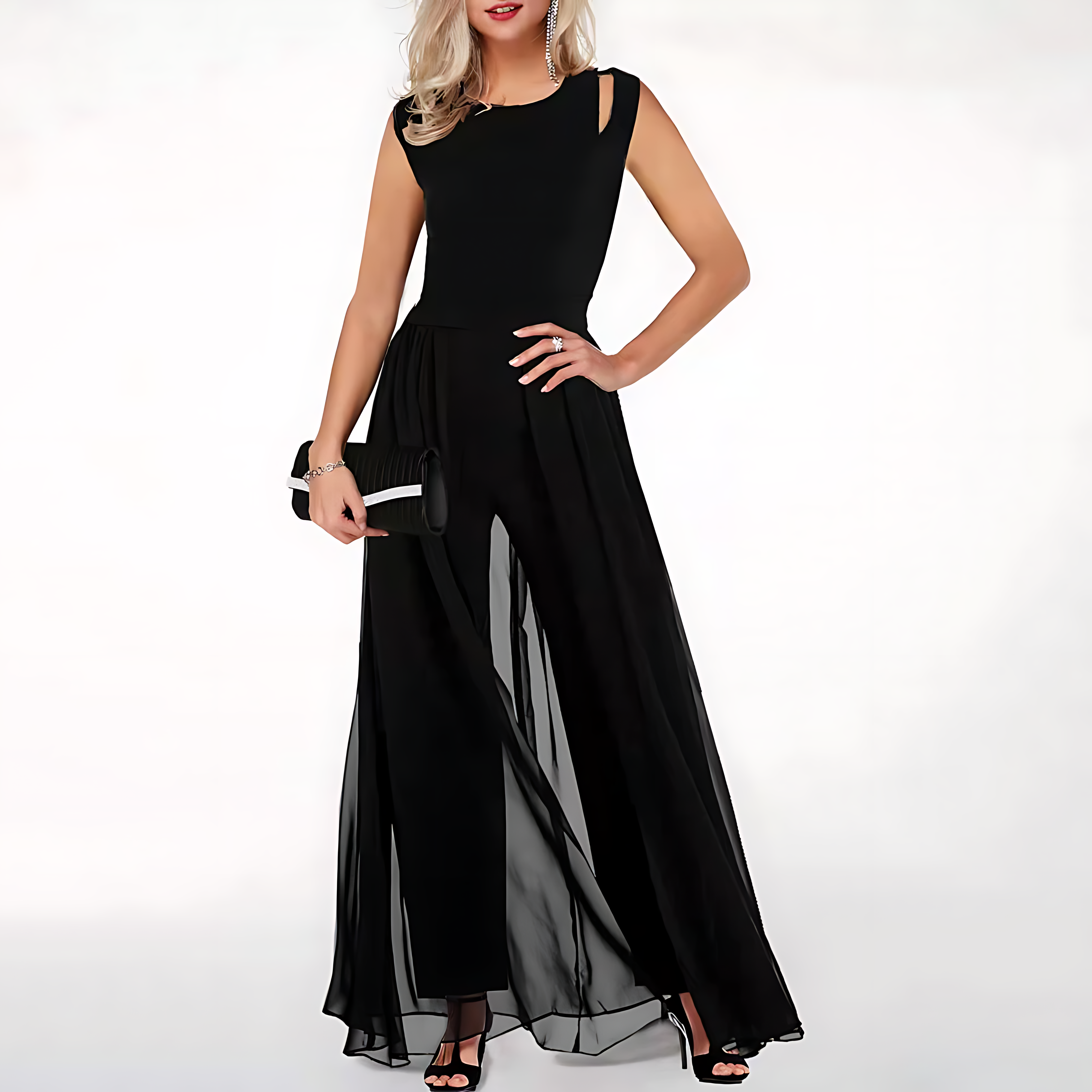Bellisima – Elegante Vloeiende Jumpsuit voor Vrouwen