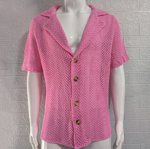 LuigiSereni Gebreid Overhemd Voor Heren