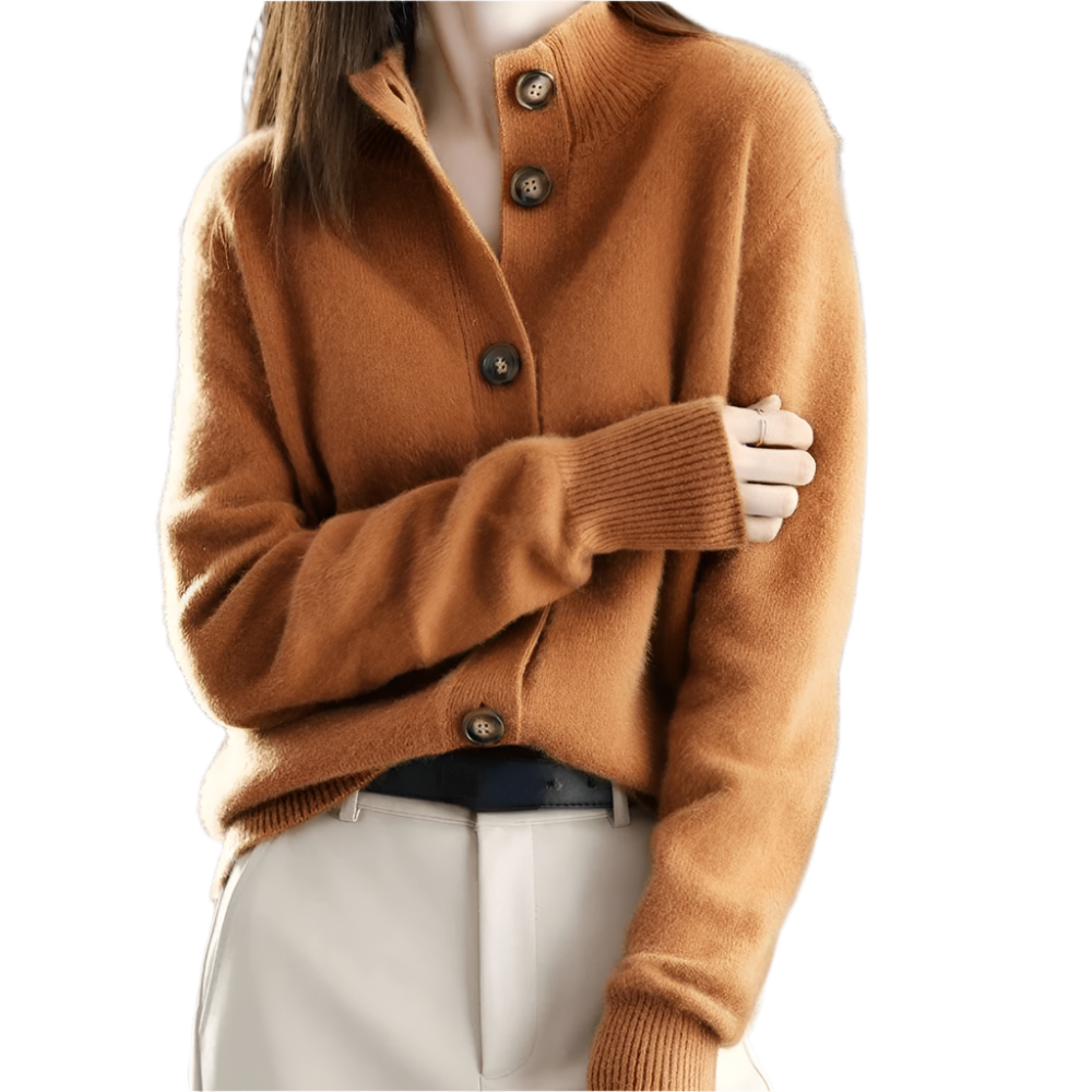 Bianca – Kasjmier Gebreid Damesvest