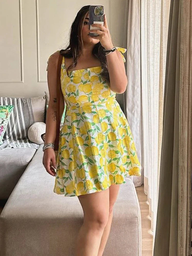 ZestCouture™ Lemon zomerjurk