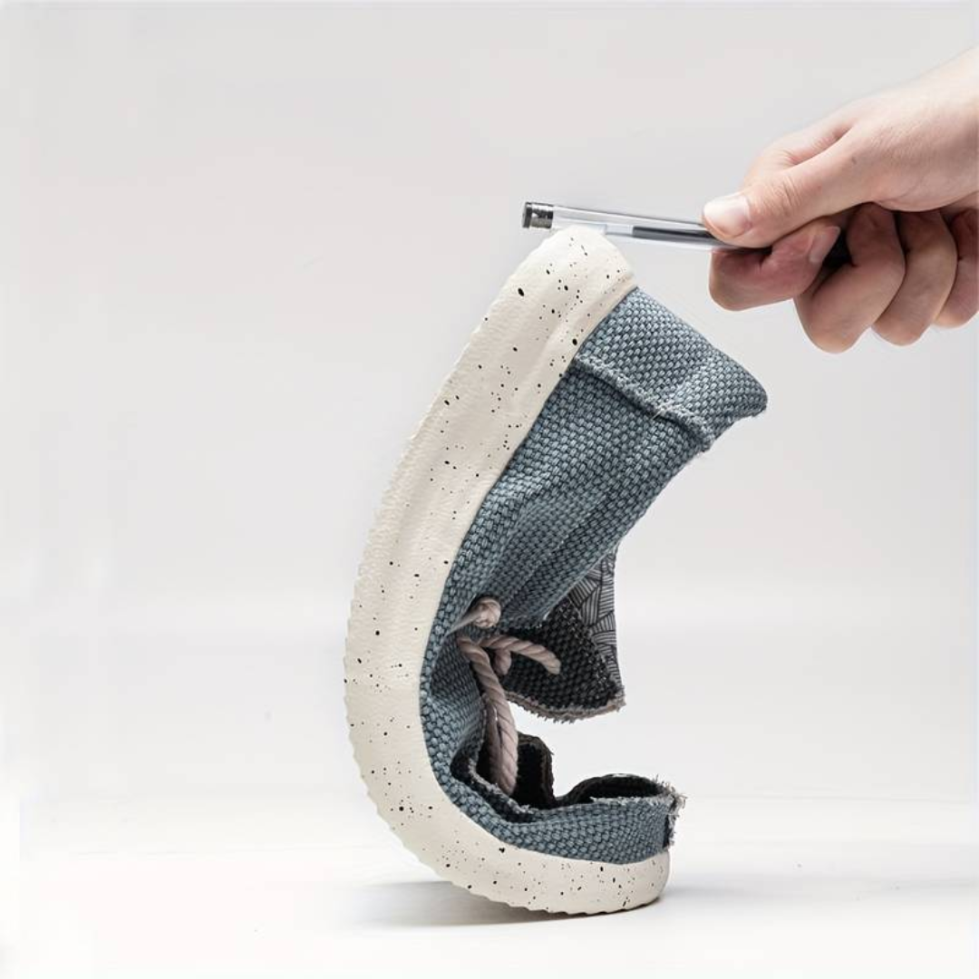 Luca – Lichtgewicht Canvas Instappers voor Heren