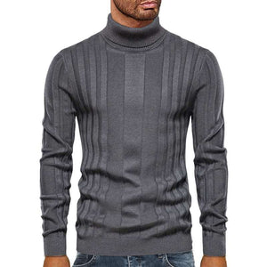 Matteo – Gestreepte Heren Turtleneck Trui