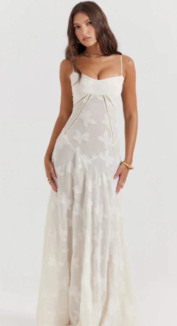 BellaLace™ Kanten Maxi Dress