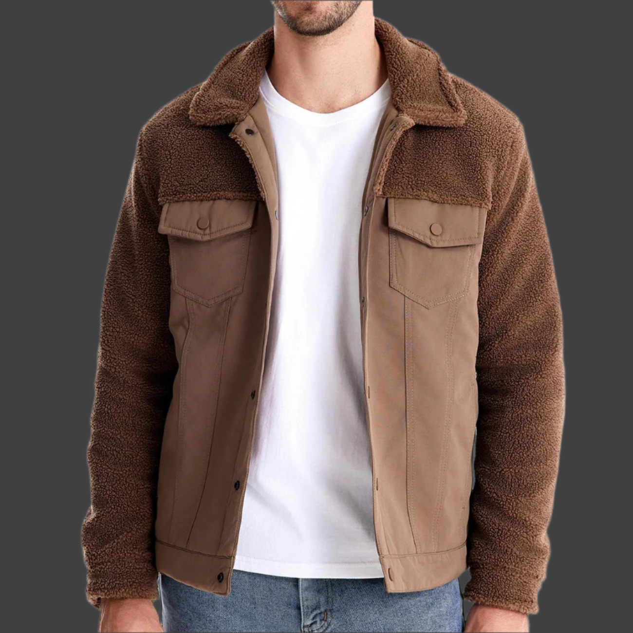 GiorgioBaldini Heren Patchwork Jas Voor Mannen