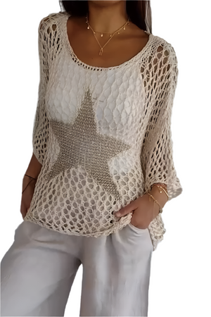 Serena – Gehaakte Dames Zomertop