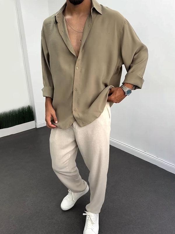 LinoVogue Linnen Casual overhemd