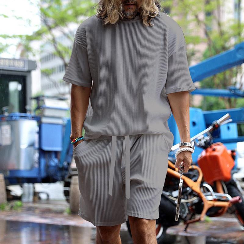 Luca – Luchtige Zomerset voor Heren met Strepen