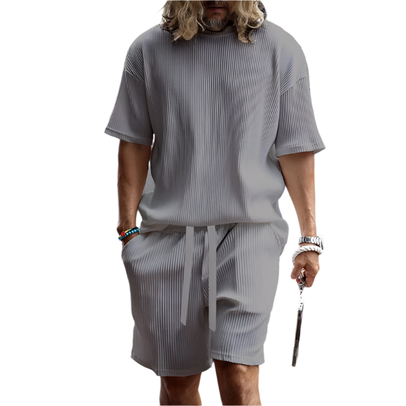 Luca – Luchtige Zomerset voor Heren met Strepen