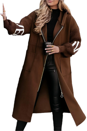 Isabella – Weerbestendige Lange Damesjas met Capuchon