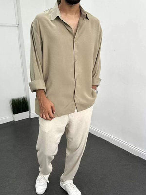 LinoVogue Linnen Casual overhemd