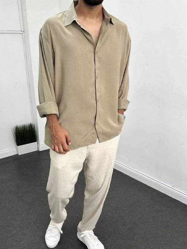 LinoVogue Linnen Casual overhemd