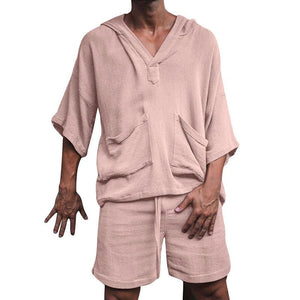 Lorenzo – Losvallende Zomerset van Katoen voor Heren