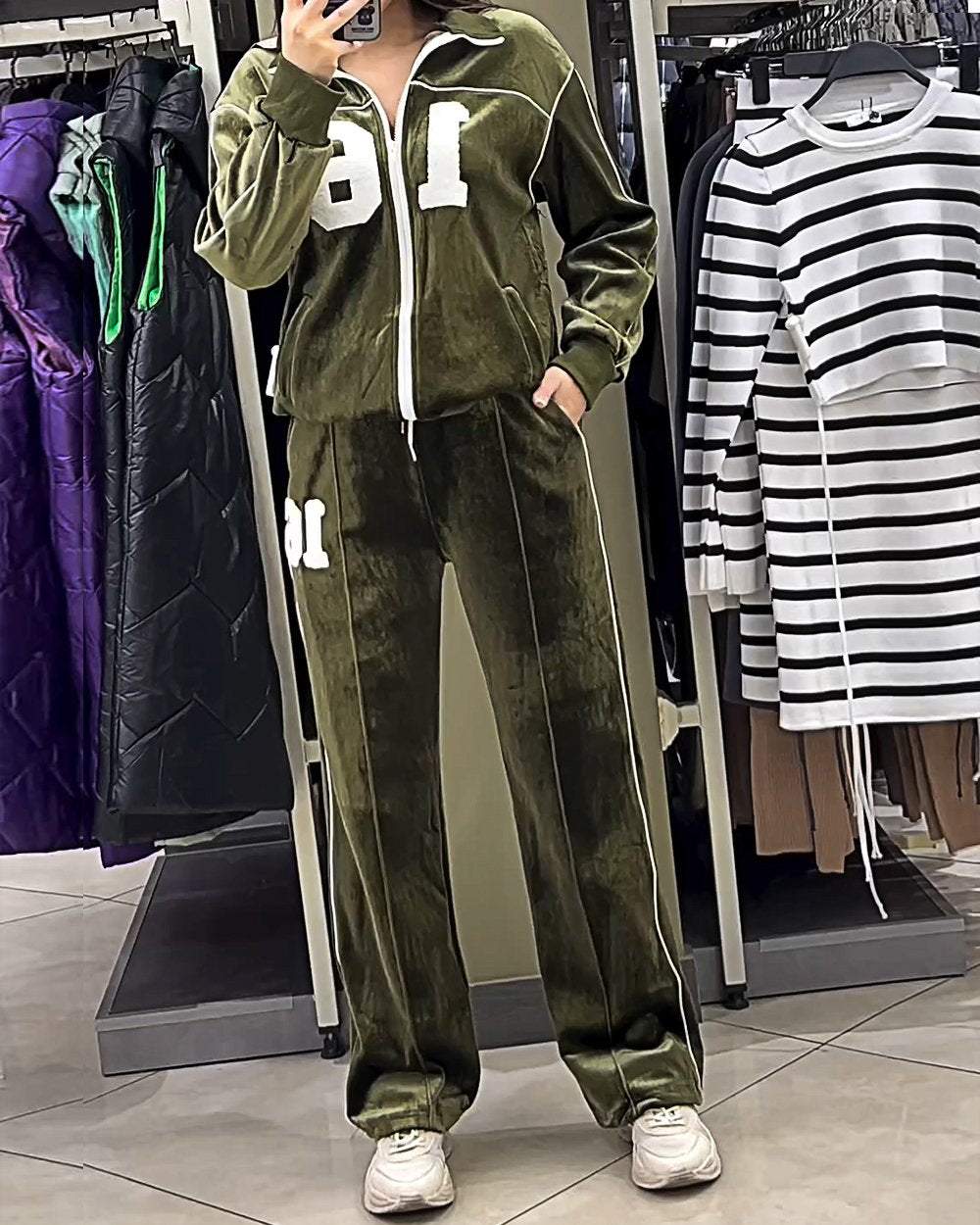 SophiaMarini Modieuze Casual Tweedelige Set